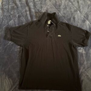 Lacoste Polo Shirt Black Size 6
